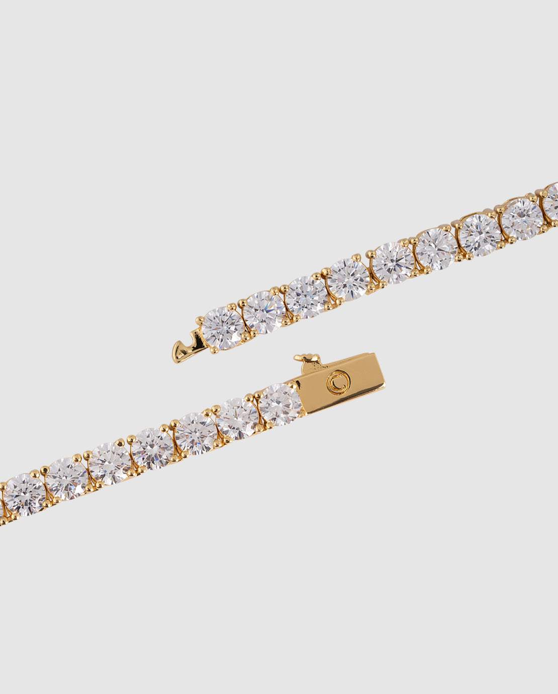 5mm Tennis Chain - Gold - Cernucci
